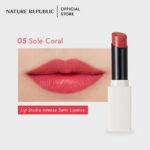 LIP STUDIO INTENSE SATIN LIPSTICK 05 SOLE CORAL