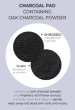 NATURAL MADE Black Charcoal Pore Toner Pad – Image 2
